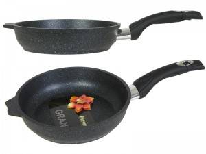 Сковорода 18см Гранит star с несъемной ручкой