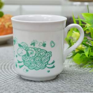 Кружка 250мл Цилиндрическая Шелкотрафарет