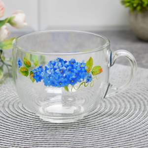 Кружка "Кинг Сайз" Гортензия 500мл