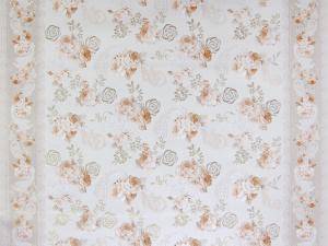 Клеенка столовая DEKORAMA 140см*20м "Розы на молочном"