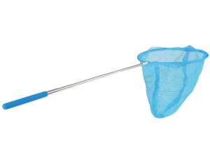 Сачок для бабочек телескопический, сталь, пластмасса, сетка 19см, ручка 50см