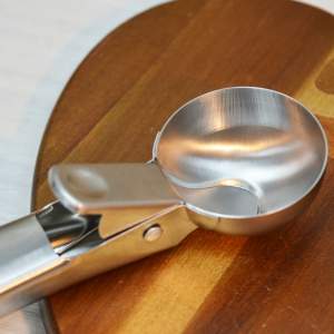 «Ложка для мороженого нерж, 18,2*4,8*4,5см» - фото 1