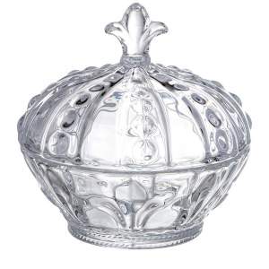 Икорница 11*11,5см коллекция "Muza" стеклянная