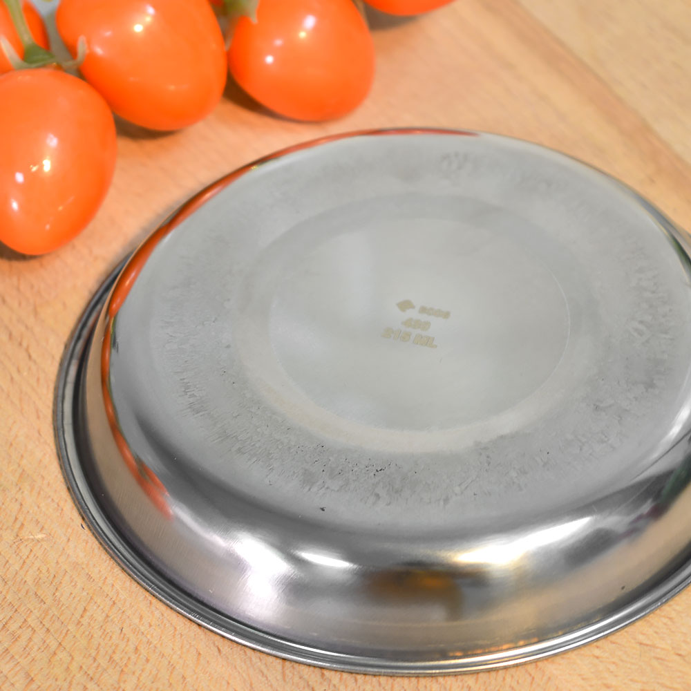 «Тарелка 215мл 13,3*1,6см нерж Camp-S11» - фото 2