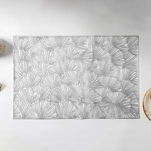 Салфетка сервировочная 45*30см "Аjour" (серебро)