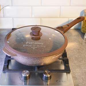 «Сковорода 28см Венеция со съемной ручкой и стеклянной крышкой» - фото 2