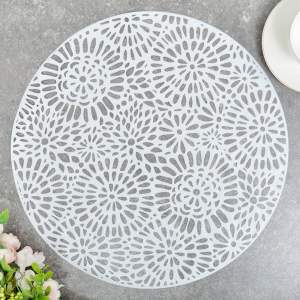 Салфетка подстановочная 38см MONICA Iv6A2230, белая (12шт/уп)